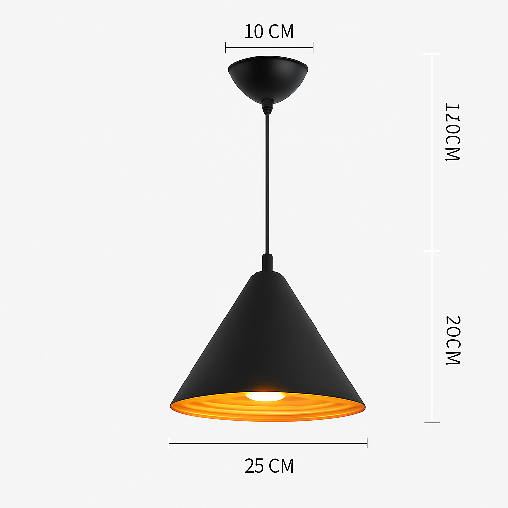 lustre led créatif style industriel rétro pour restaurant