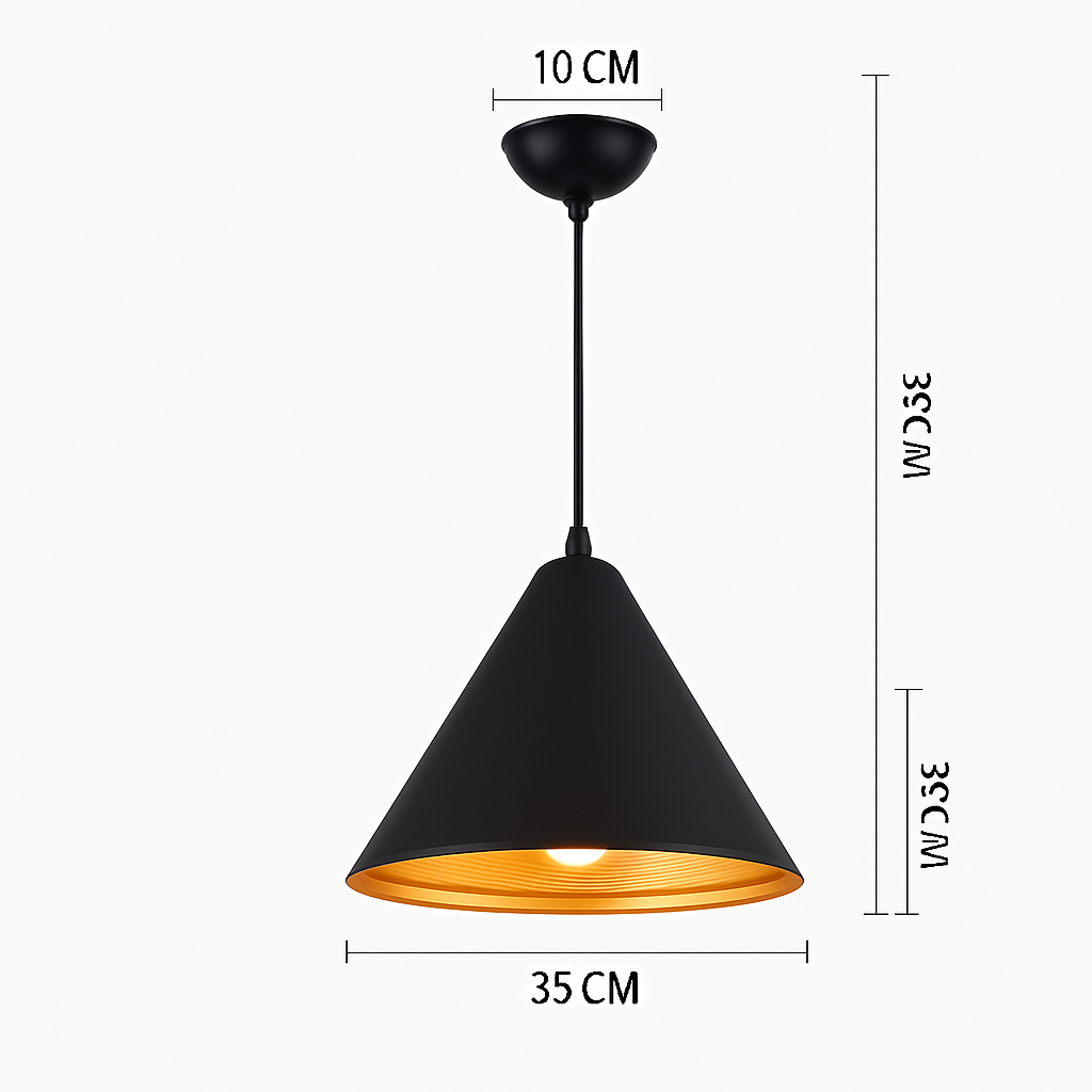 lustre led créatif style industriel rétro pour restaurant