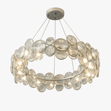 Lustre LED cristal salon moderne chambre romantique salle manger