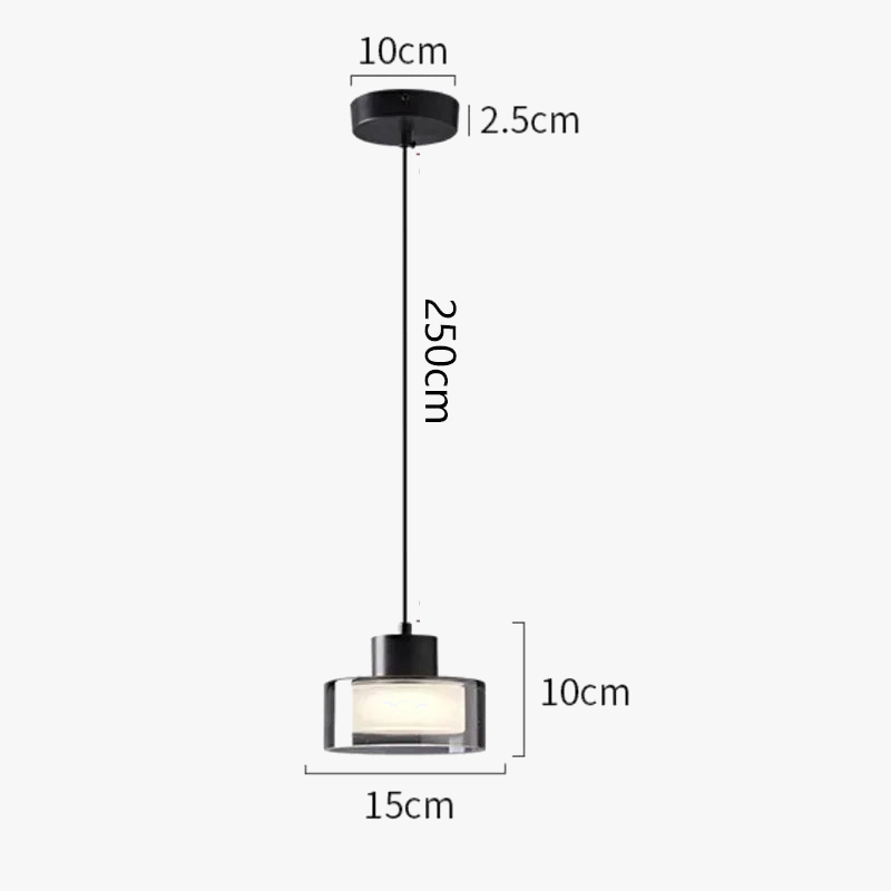 lustre led décoratif suspension éclairage intérieur moderne