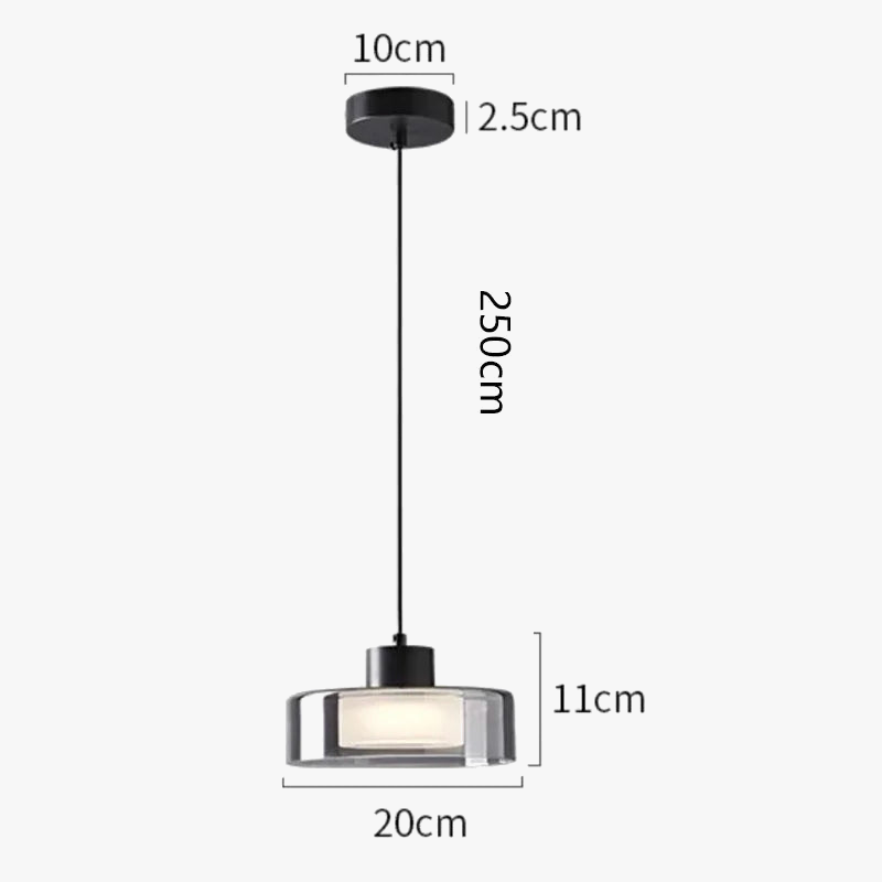 lustre led décoratif suspension éclairage intérieur moderne