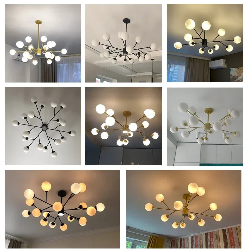 lustre led design élégant pour éclairage intérieur moderne