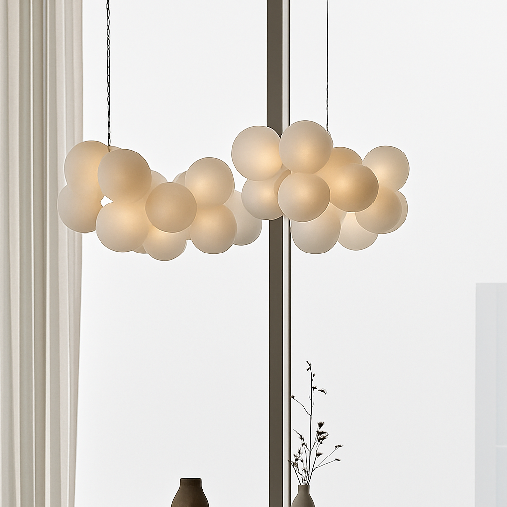 Lustre LED design moderne pour décoration intérieure