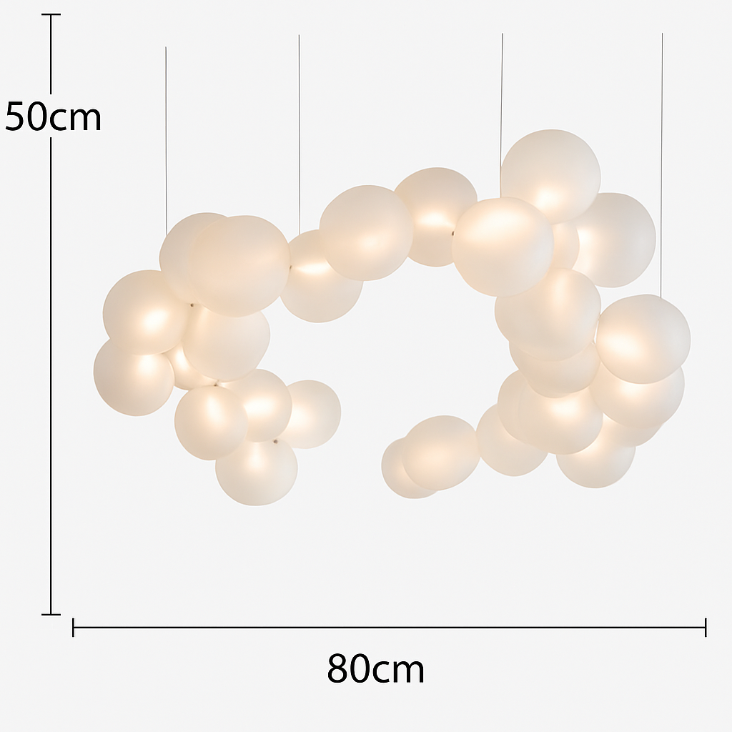Lustre LED design moderne pour décoration intérieure