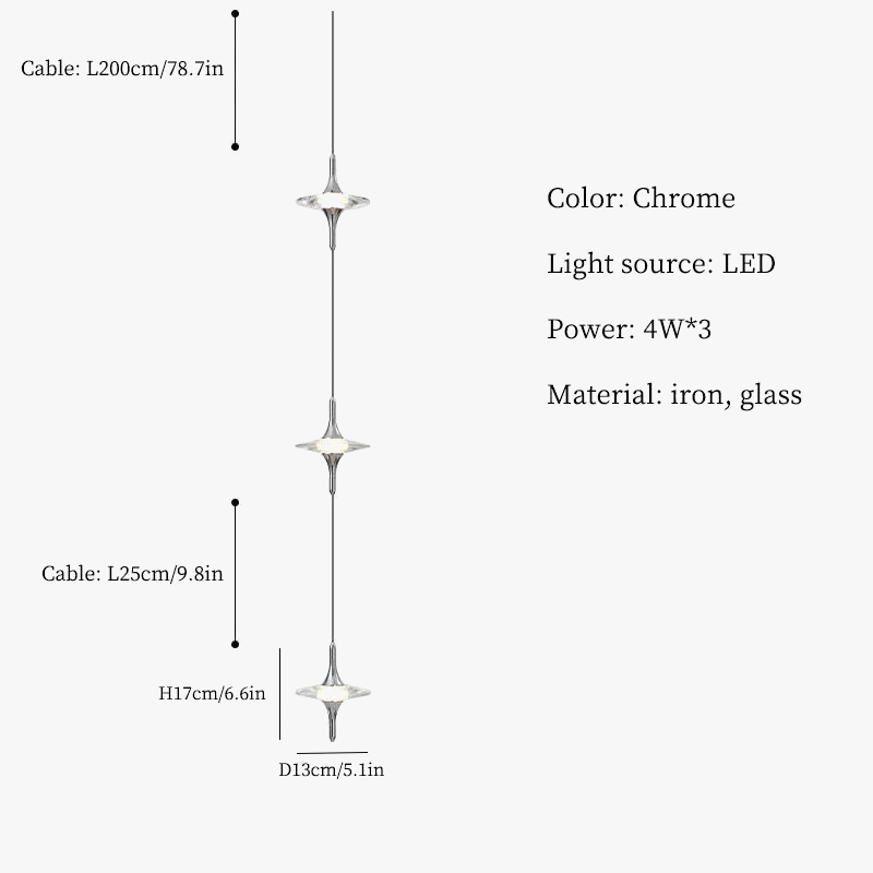 lustre à led design pour intérieur moderne élégant
