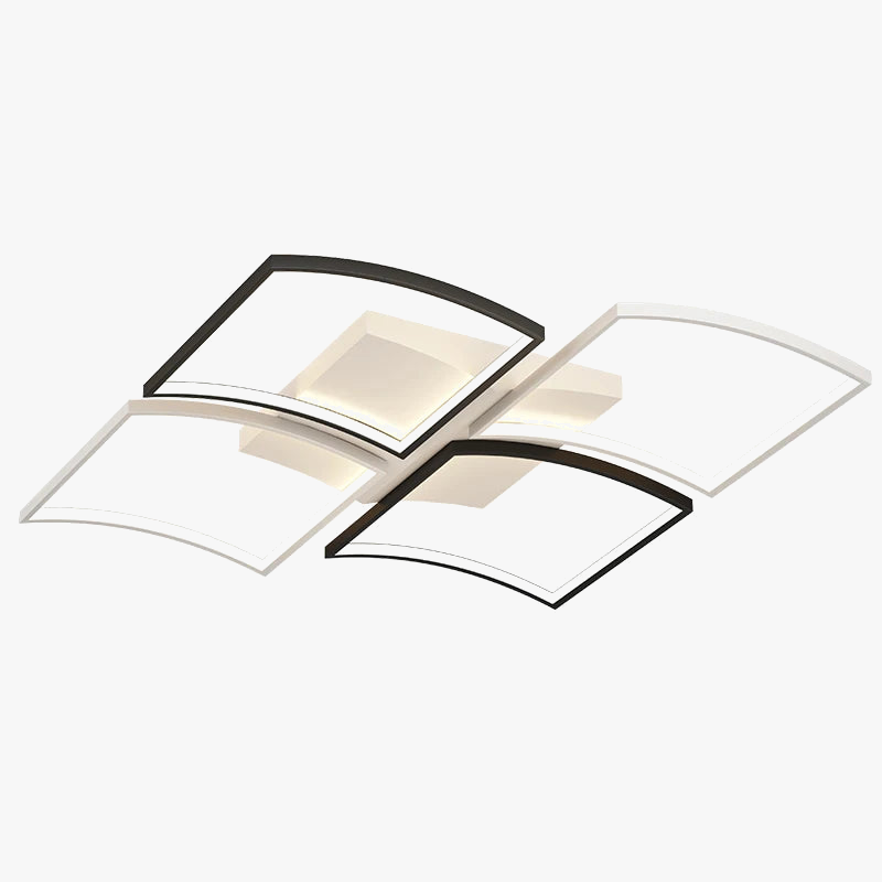 lustre led en aluminium pour intérieur et espaces commerciaux