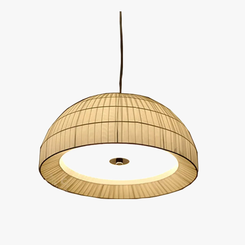 lustre led en tissu pour restaurant café et bar