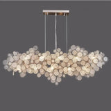 lustre led en verre design créatif et simple moderne