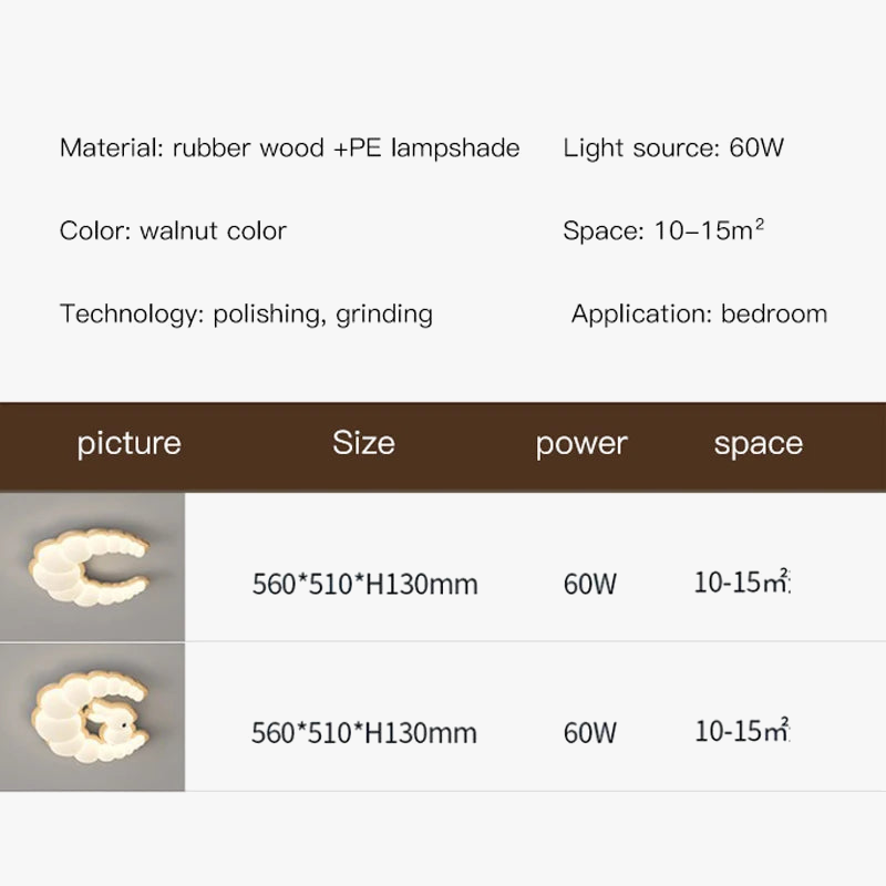 lustre led intelligent avec télécommande pour décoration moderne