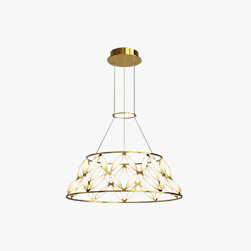 lustre led minimaliste abat-jour fantaisie pour noël