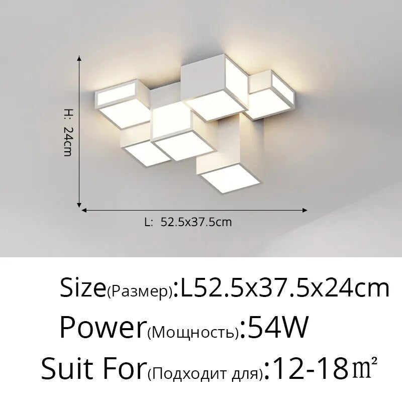 Lustre LED minimaliste intérieur éclairage cuisine