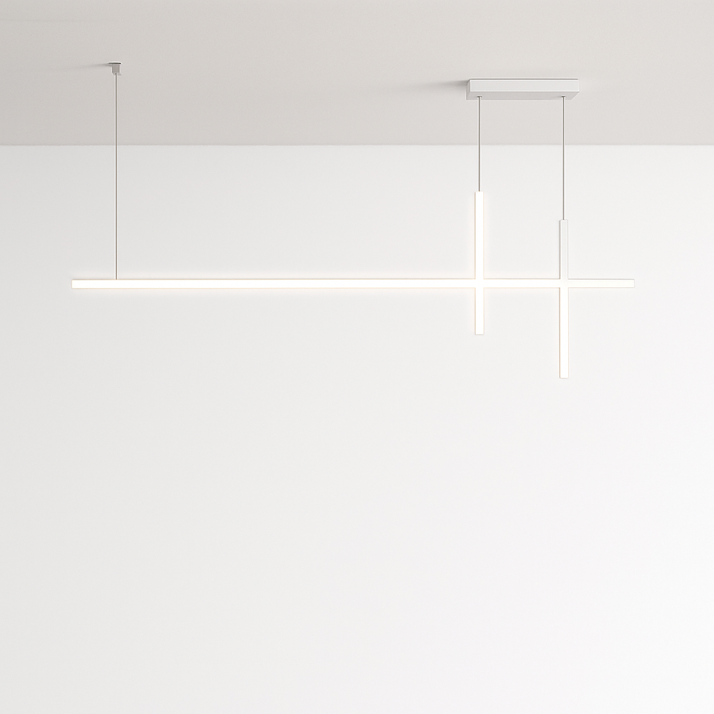 Lustre Led minimaliste moderne dimmable noir pour Table salle à manger cuisine Bar Suspension éclairage Suspension Design Lustre