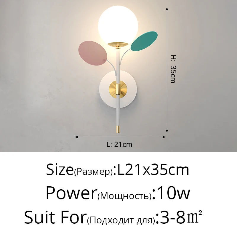lustre led moderne atmosphérique nordique étoilé macaron créatif