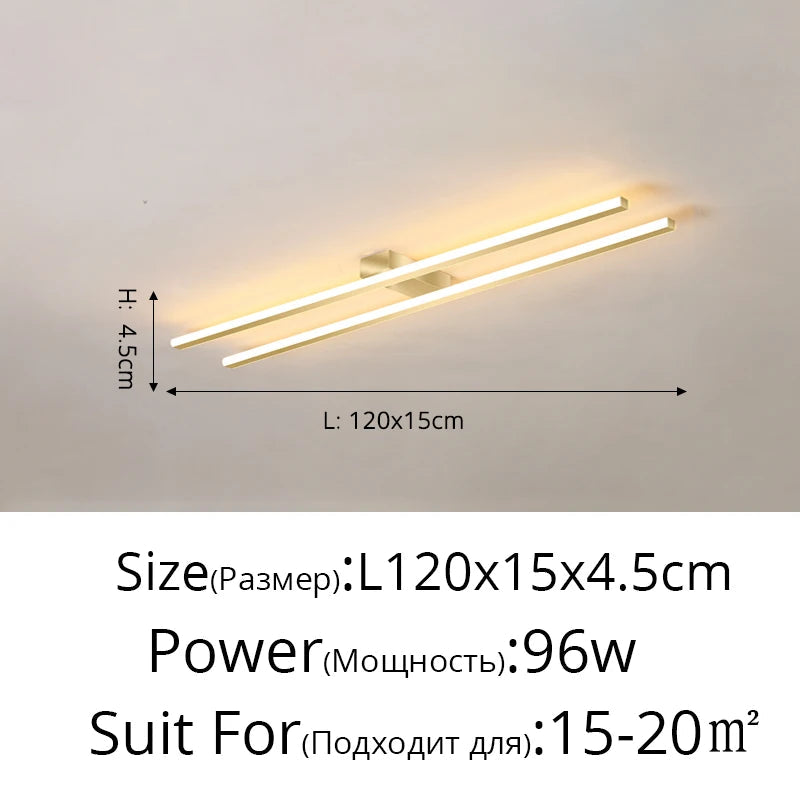 lustre led moderne avec gradation à distance pour intérieur