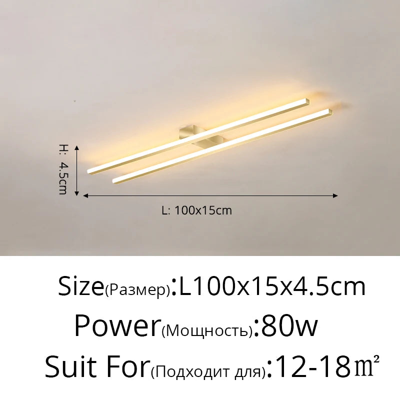lustre led moderne avec gradation à distance pour intérieur
