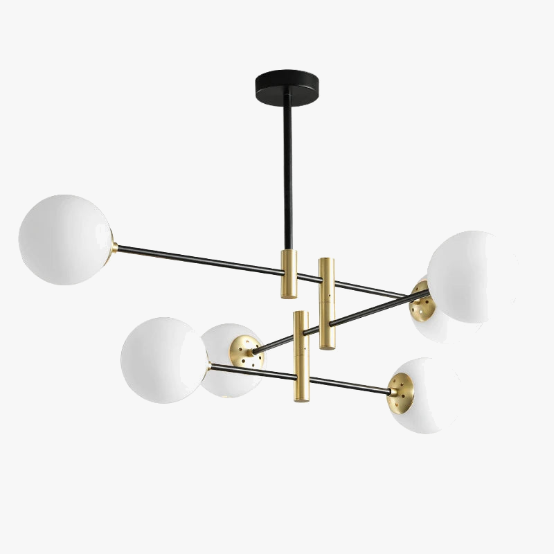 lustre led moderne boule de verre nordique luminaires créatifs