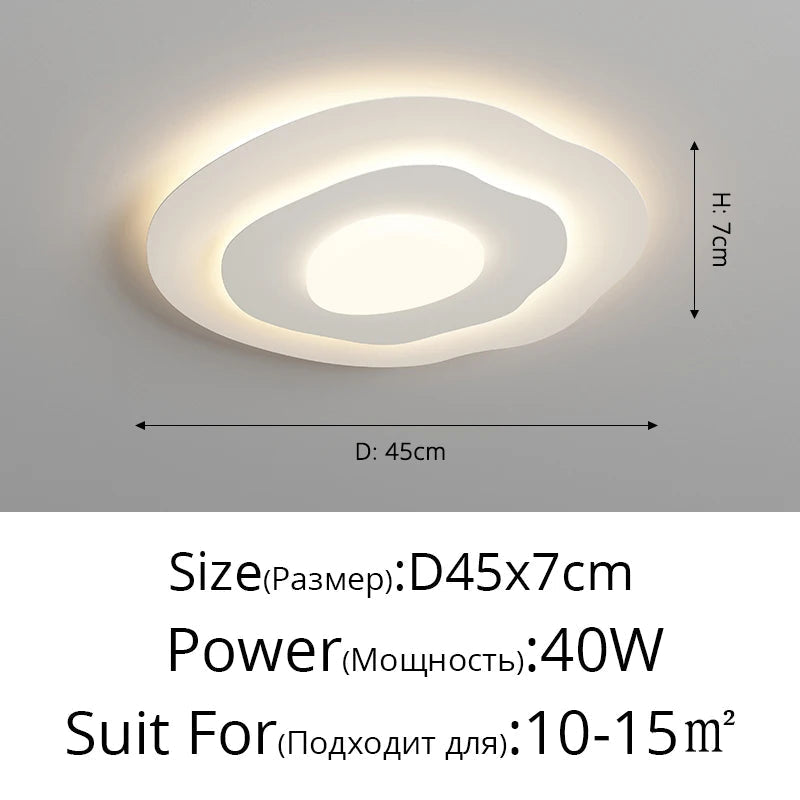 lustre led moderne créatif doux pour toute la maison