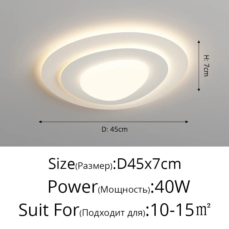 lustre led moderne créatif doux pour toute la maison