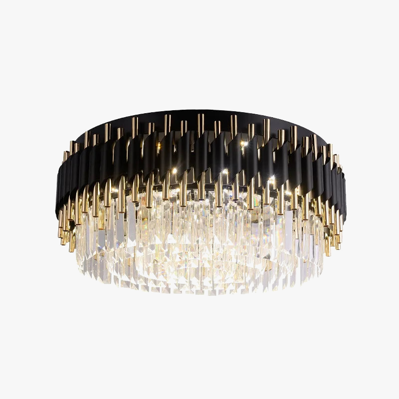 lustre led moderne en cristal de luxe éclairage décoratif