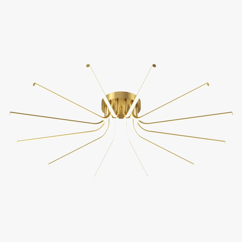lustre led moderne minimaliste pour éclairage intérieur varié