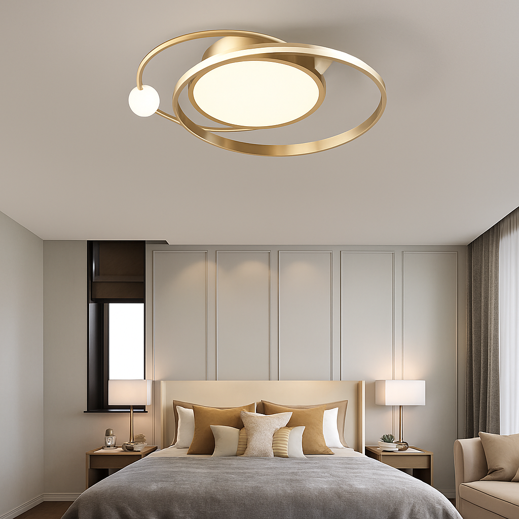Lustre Led moderne plafonniers simples chambre chevet cuisine plafonnier étude éclairage intérieur à intensité variable