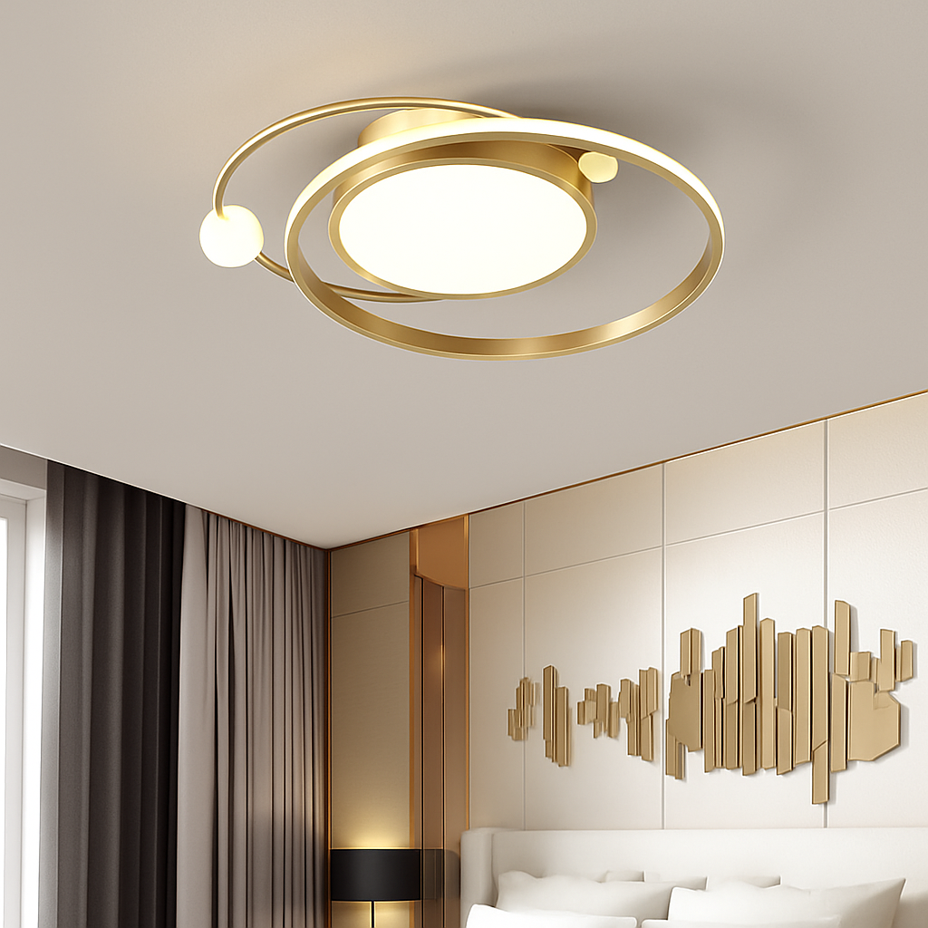 Lustre Led moderne plafonniers simples chambre chevet cuisine plafonnier étude éclairage intérieur à intensité variable