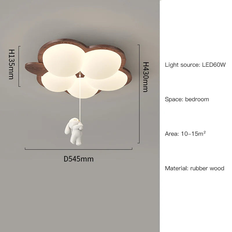 lustre led moderne pour chambre enfant éclairage intelligent créatif