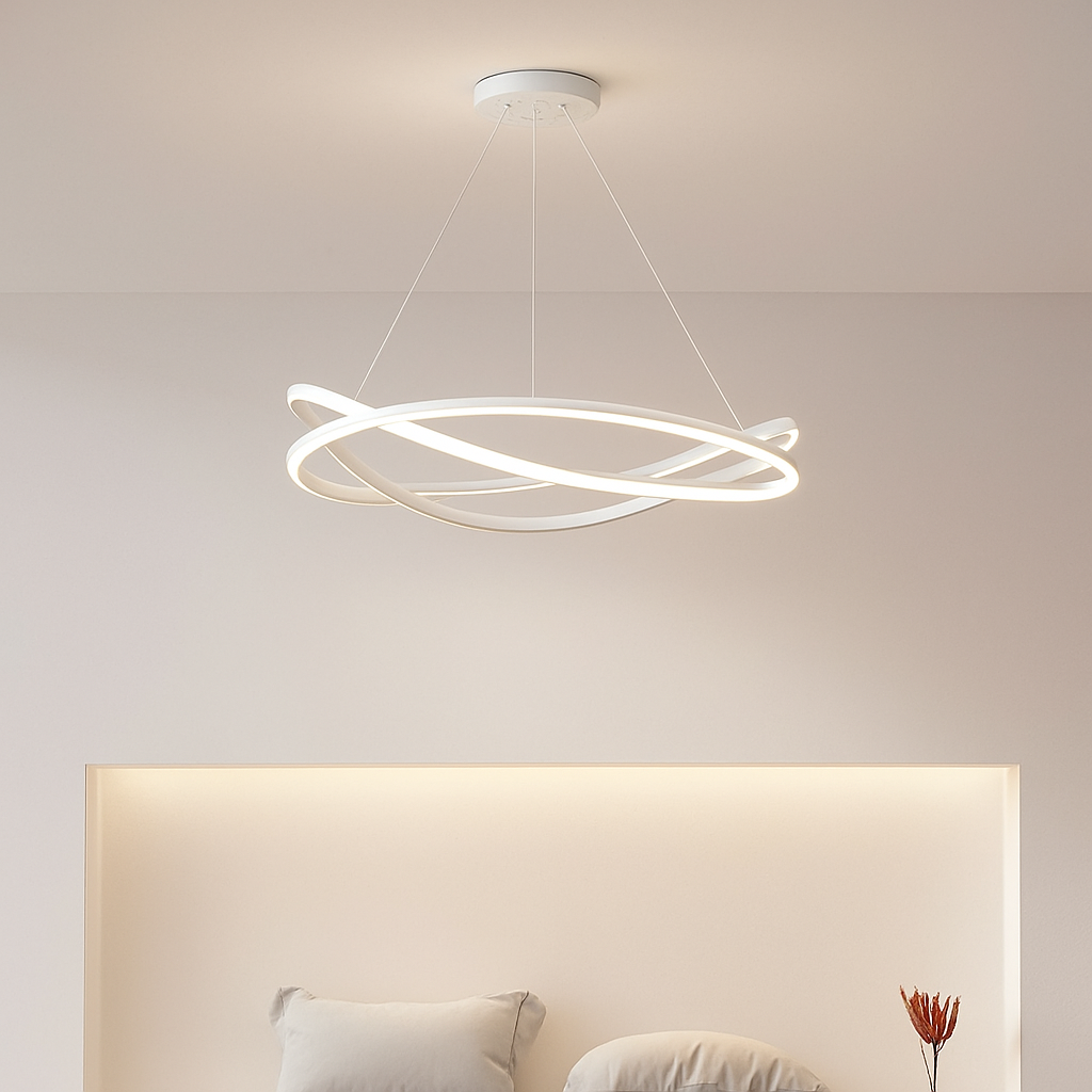 lustre led moderne pour éclairage intérieur suspension plafonnier