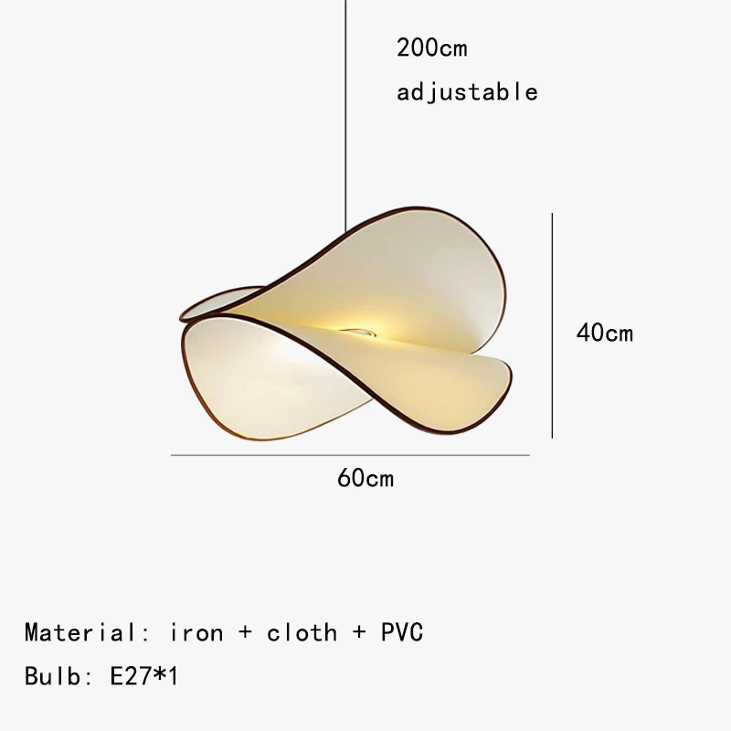 lustre led moderne pour décoration intérieure avec cordon réglable