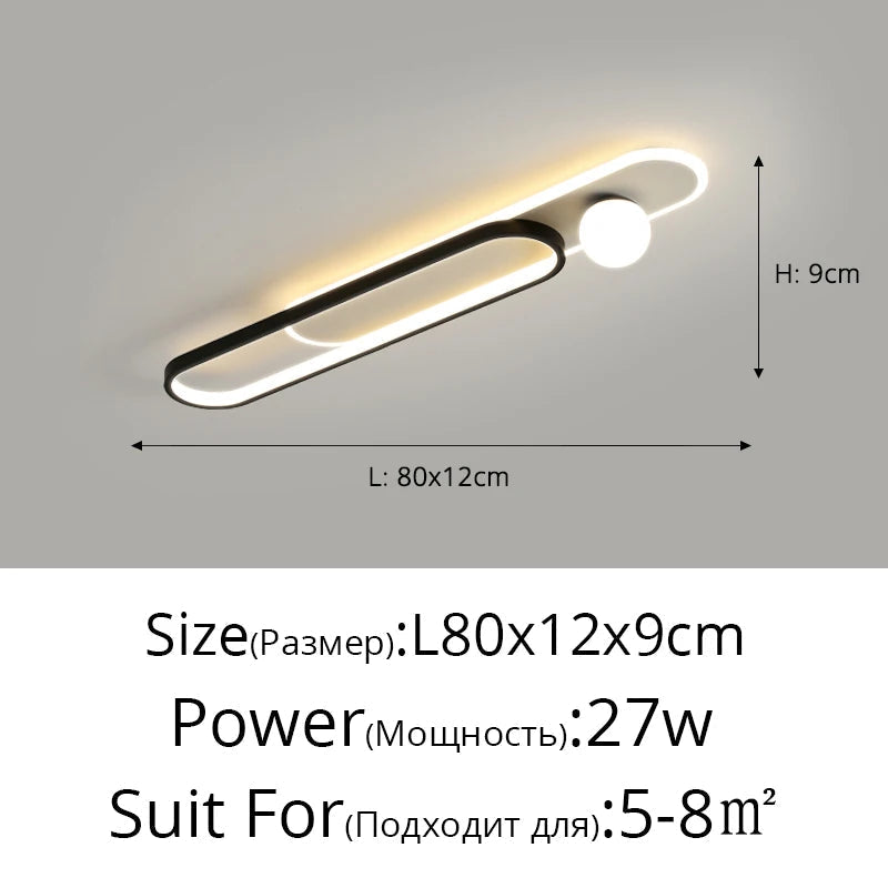 Plafonnier led moderne pour foyer hôtel hall et maison