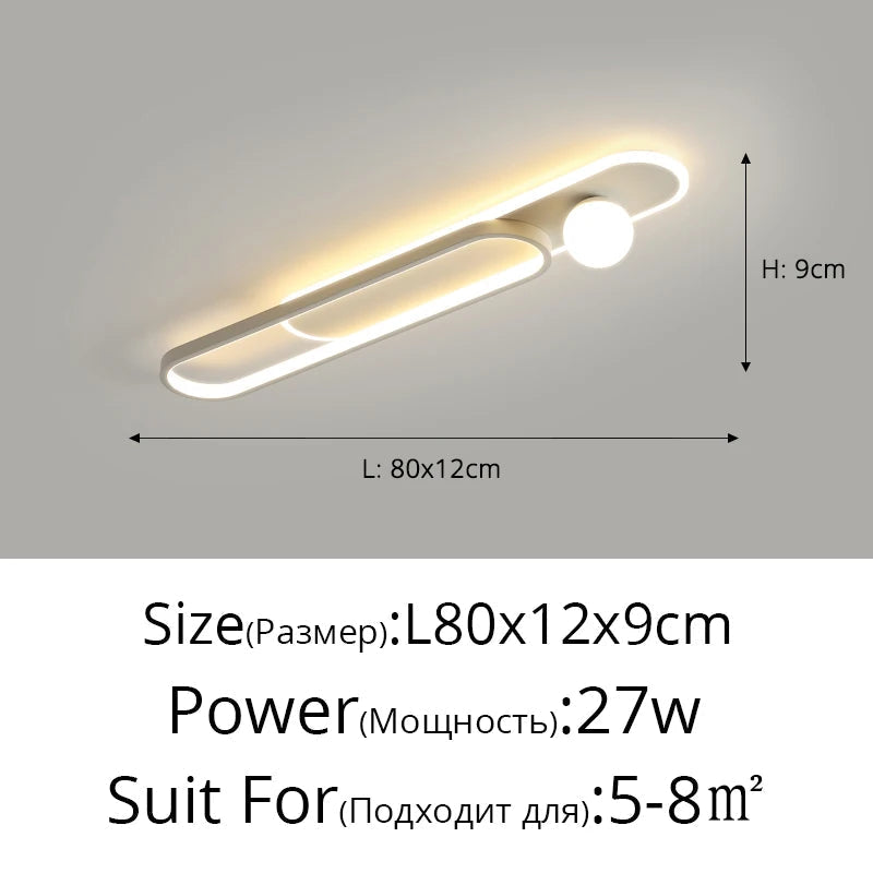 Plafonnier led moderne pour foyer hôtel hall et maison