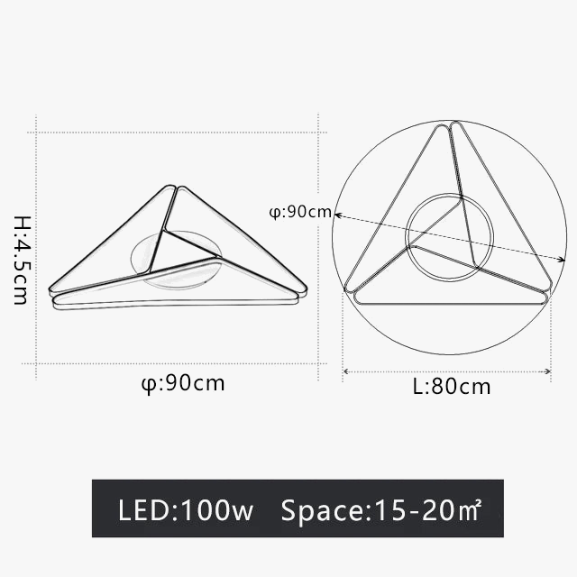 lustre led moderne pour intérieur design élégant et fonctionnel