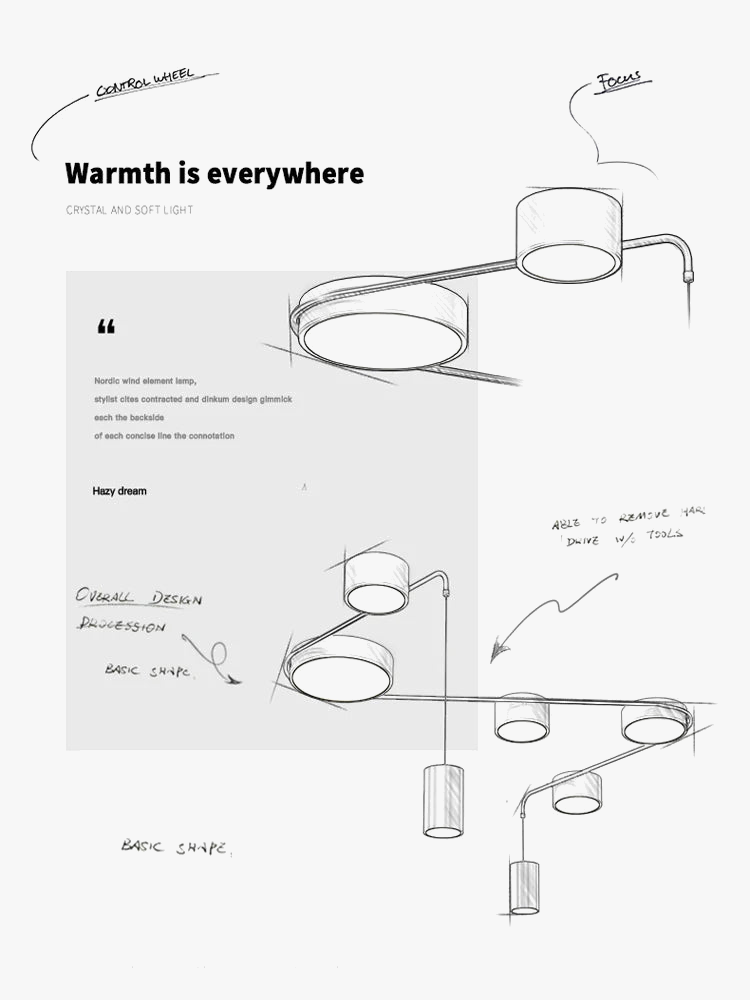 lustre led moderne pour intérieur simple et spécial
