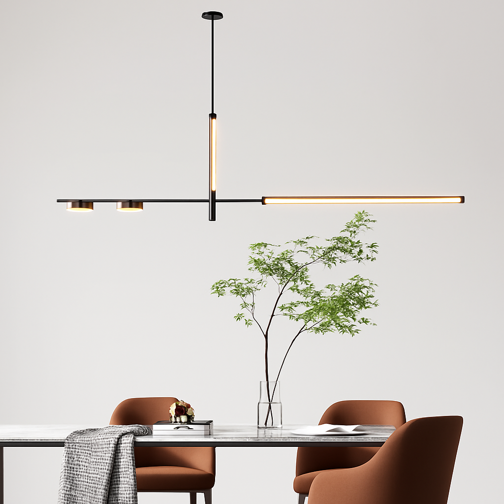 lustre led moderne pour tables alimentaires et décorations