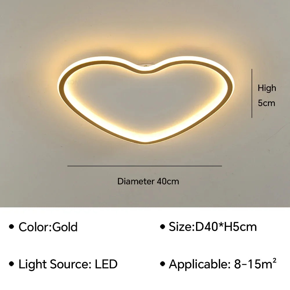 lustre led moderne simple avec forme multiple pour décoration
