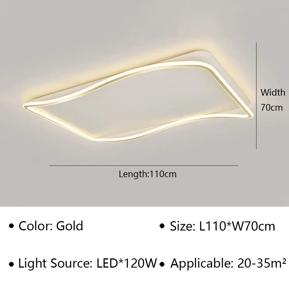 lustre led moderne simple pour diverses utilisations décoratives