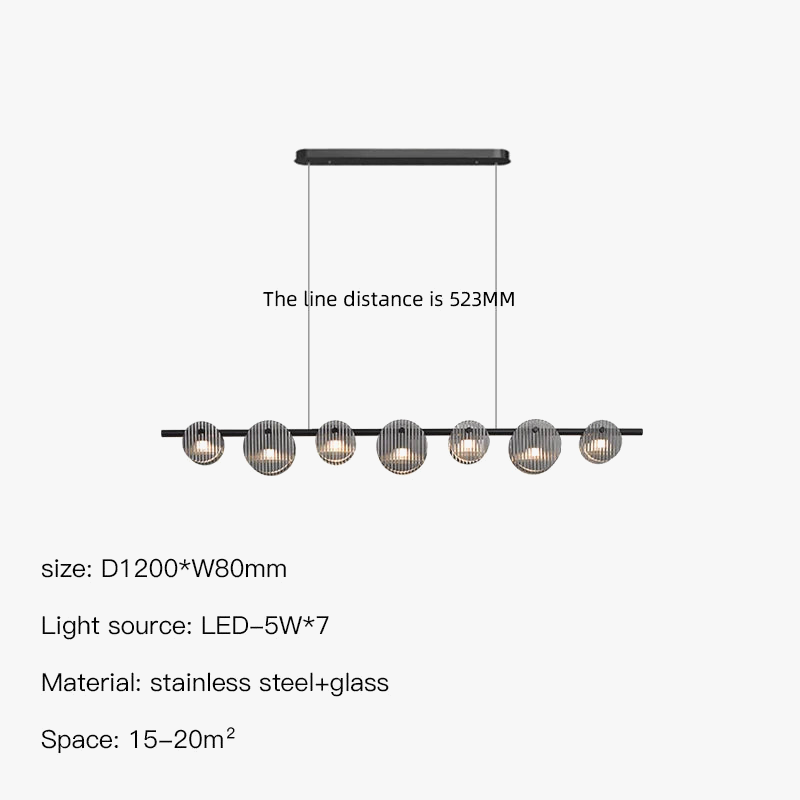 lustre à led moderne style minimaliste pour intérieur