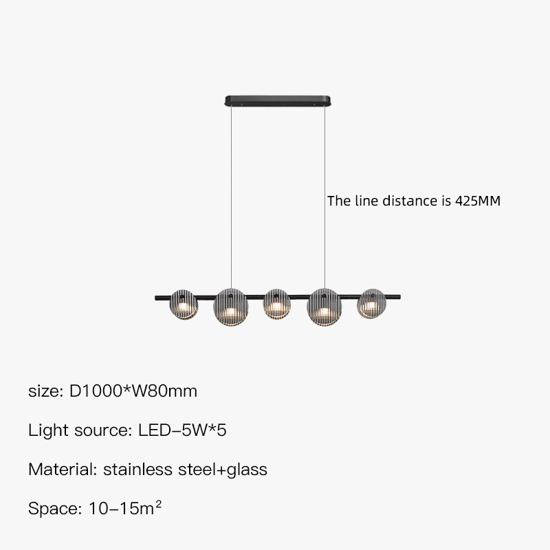 lustre à led moderne style minimaliste pour intérieur