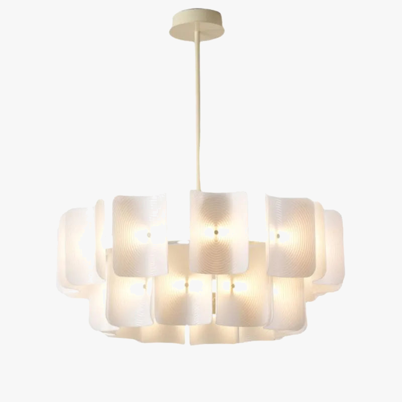 lustre led moderne style 	 acrylique gradation variable