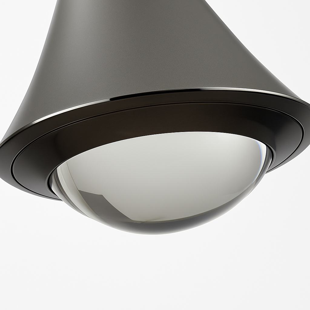 lustre led nordique anti-éblouissant en aluminium à intensité variable