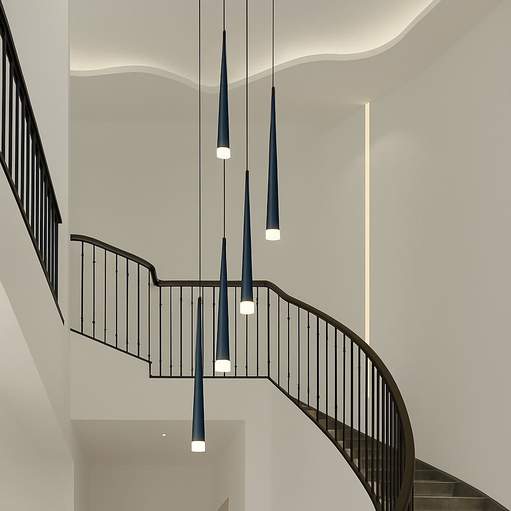 lustre led nordique design pour cuisine restaurant bar