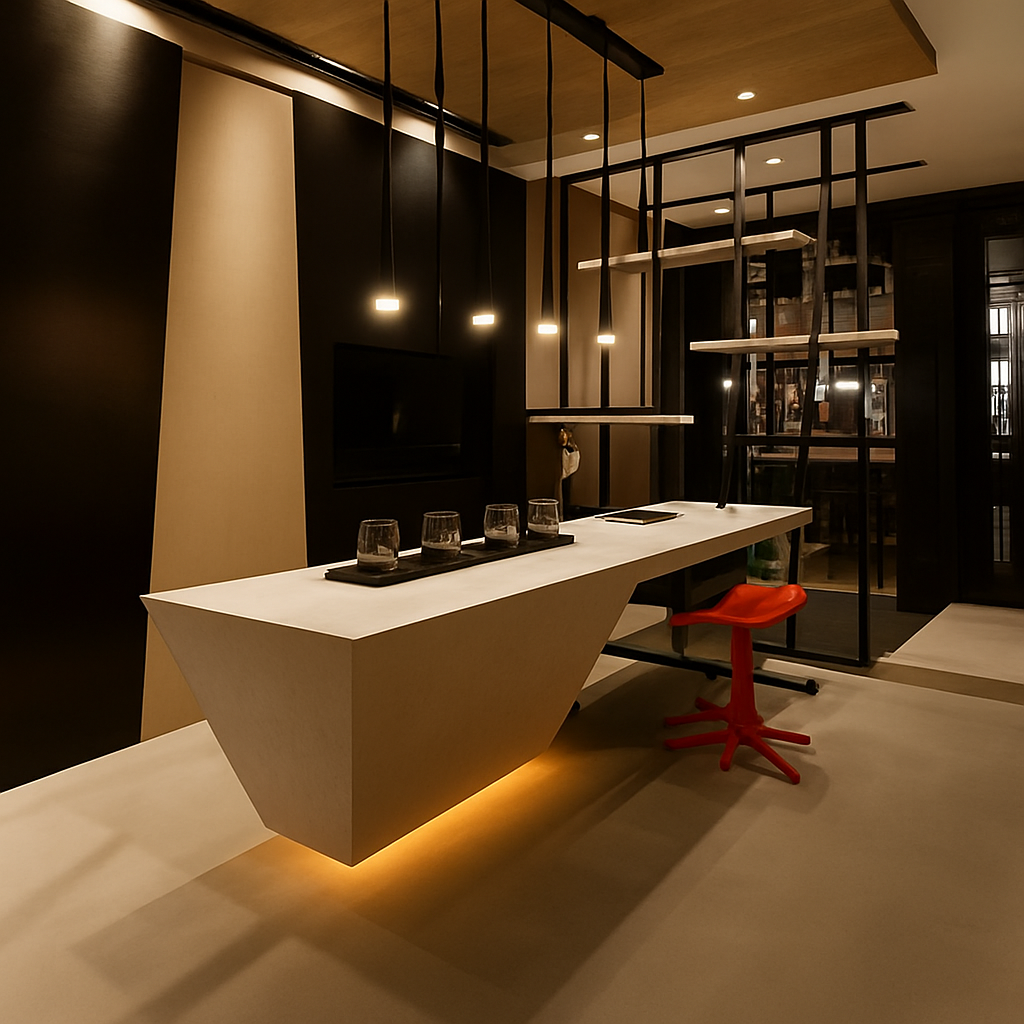lustre led nordique design pour cuisine restaurant bar