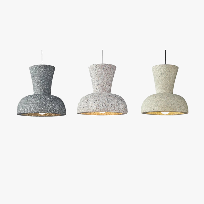 lustre led nordique wabi sabi pour bar et décoration maison