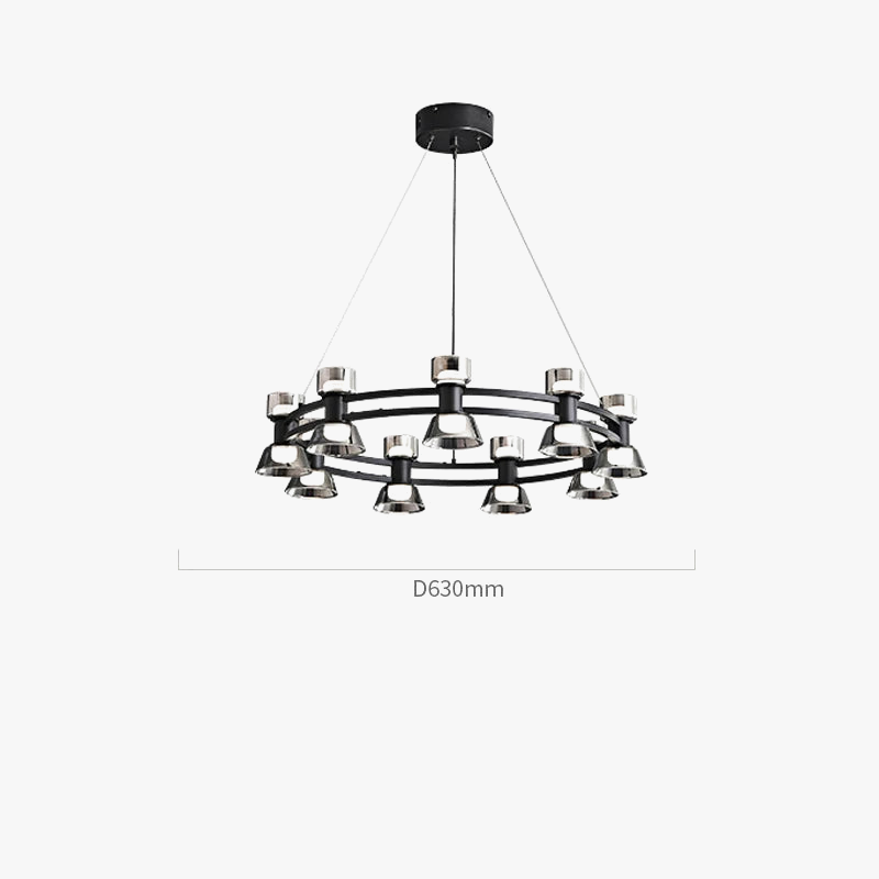 lustre led postmoderne boule suspension luminaire en verre