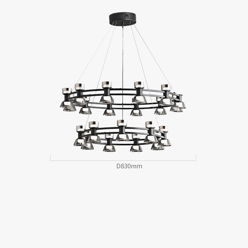 lustre led postmoderne boule suspension luminaire en verre