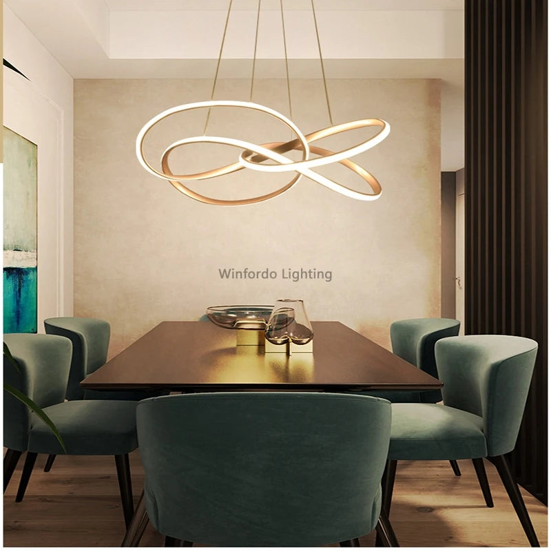 lustre led postmoderne en cristal winfordo wf-xd009