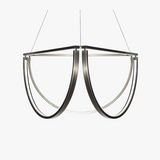 lustre led postmoderne à intensité variable pour intérieur