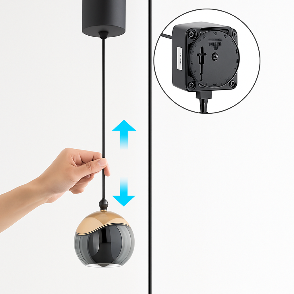 lustre à led pour une décoration moderne et élégante