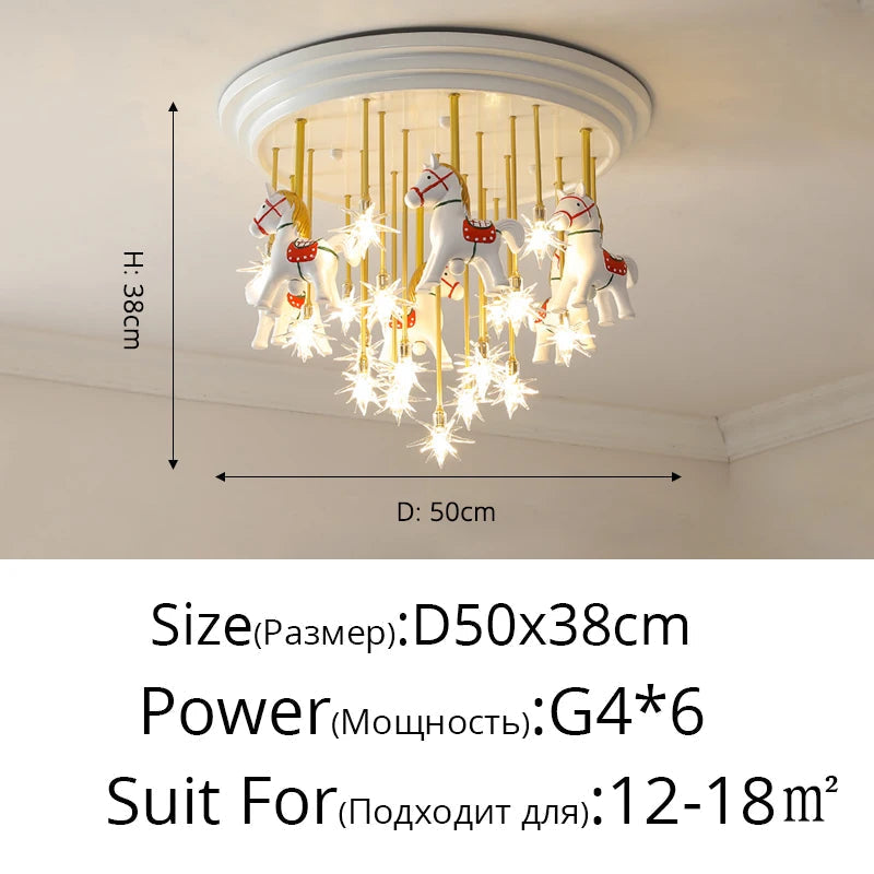 lustre led romantique pour décoration intérieure élégante et chaleureuse
