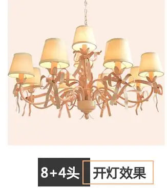 lustre à led rose pour chambre de fille décorative élégante